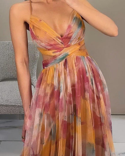 Sexy Hollow-Out Maxi Dress for Women