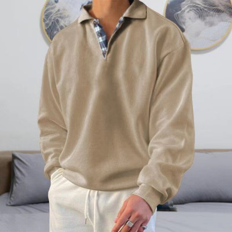 Men's Pullover with Classic Design