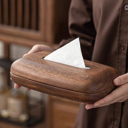 Portapañuelos de nogal – diseño elegante y funcional