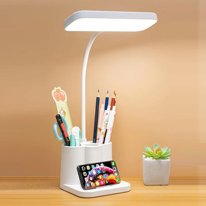 Smart Rechargeable LED Desk Lamp with Adjustable Lighting – Perfect for Reading and Working