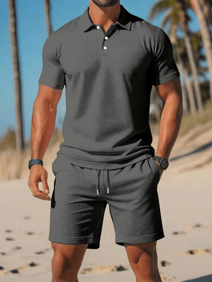 Ensemble d'été avec polo et short