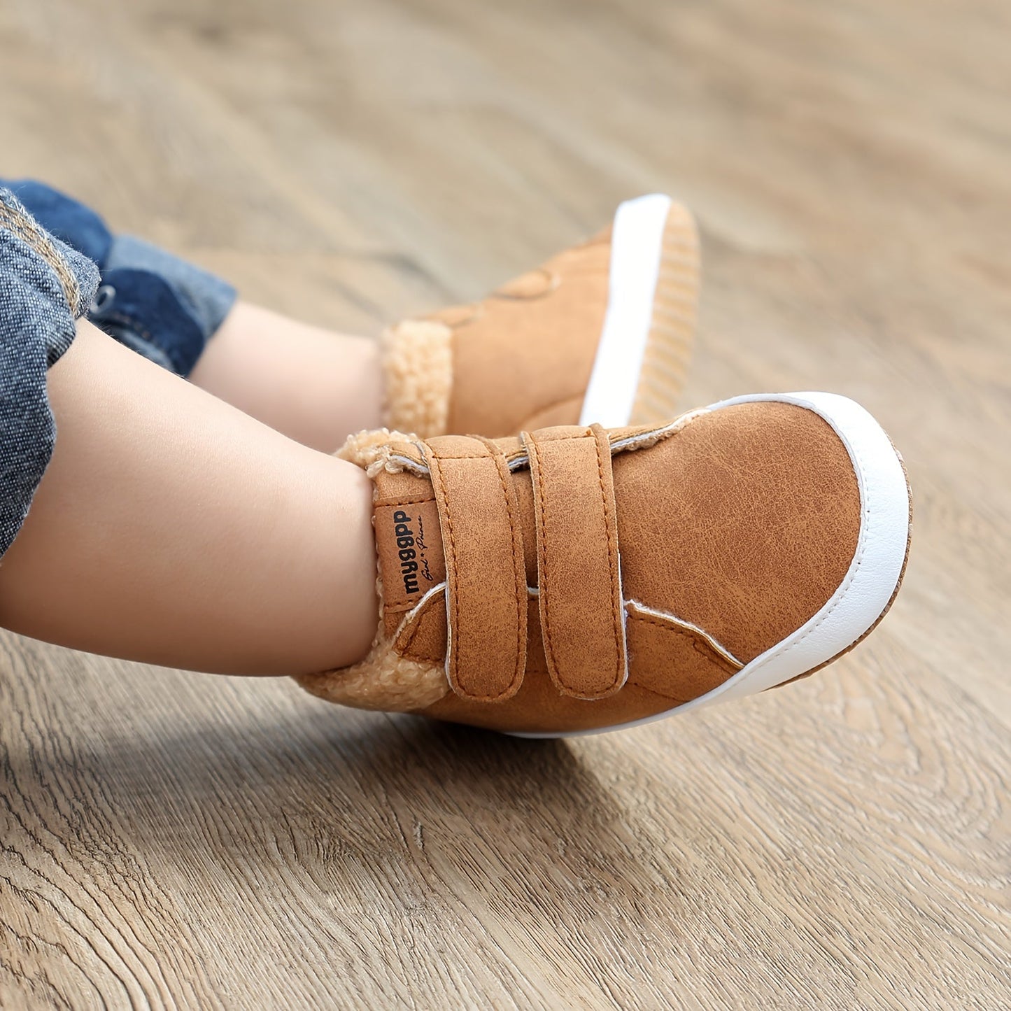 Stivaletti comodi con velcro per bambini maschi - Eon