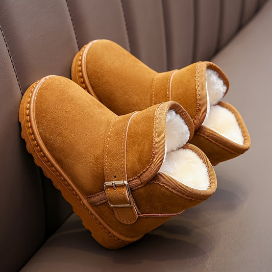 Botas de nieve cómodas con forro de vellón para invierno - Polly