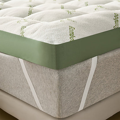 BambooDream King Size Mattress Topper – Refreshing Comfort and Back Support