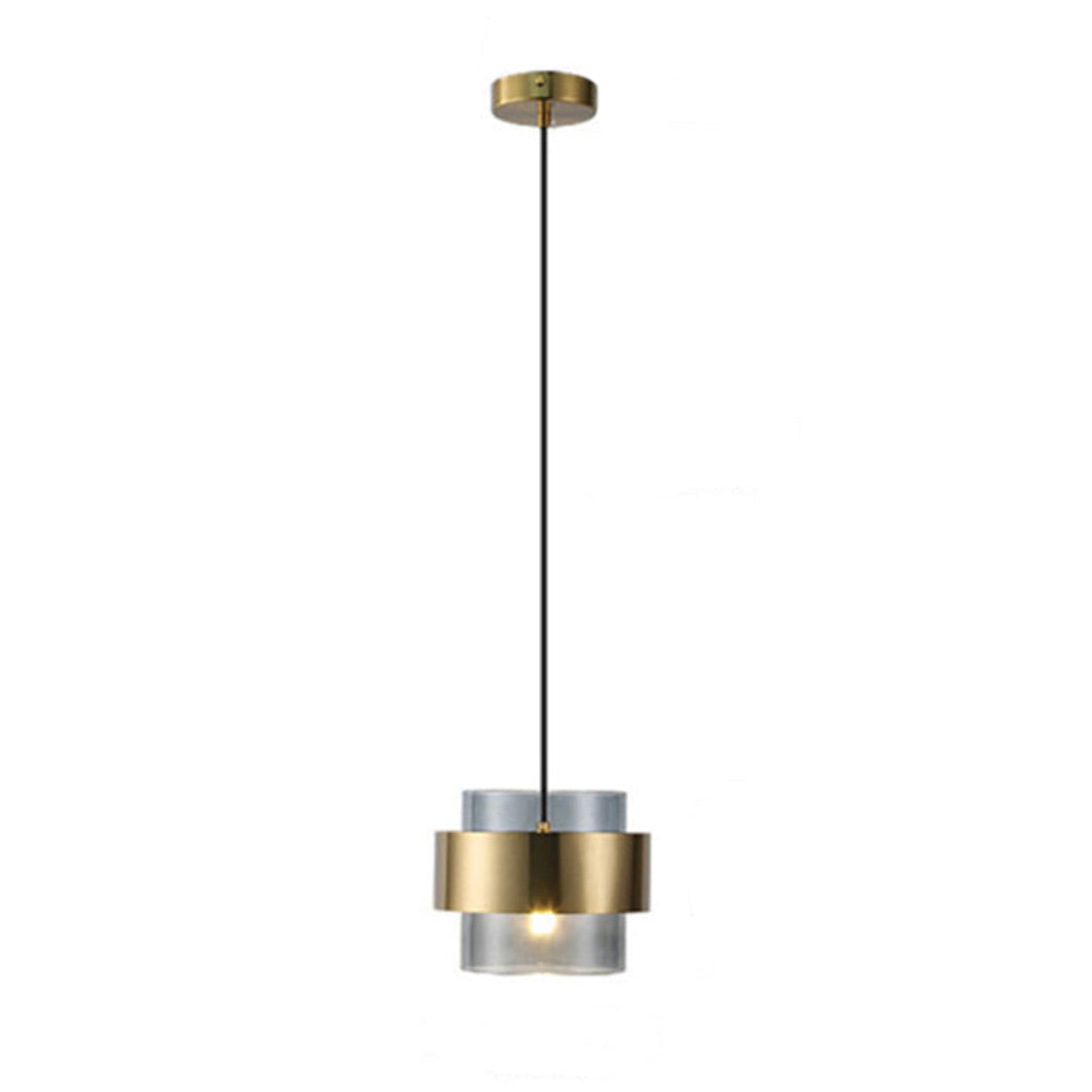 Scandinavian Round Glass Pendant Lamp – Modern and Elegant Design