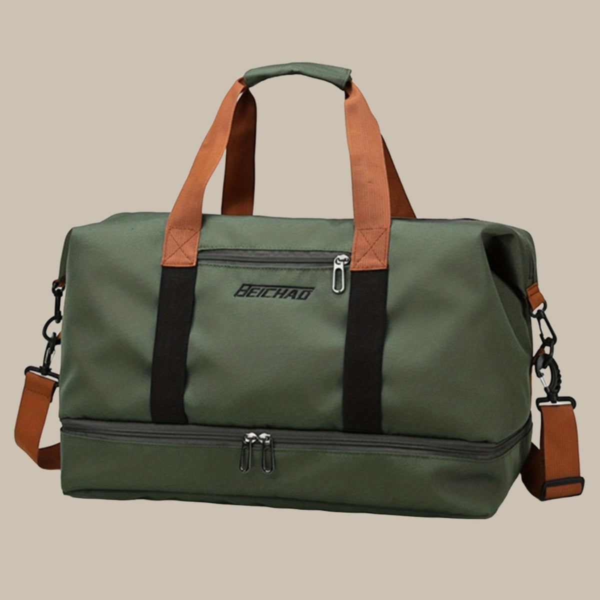 Bolsa de viaje espaciosa y elegante para hombre - bolsa de lona
