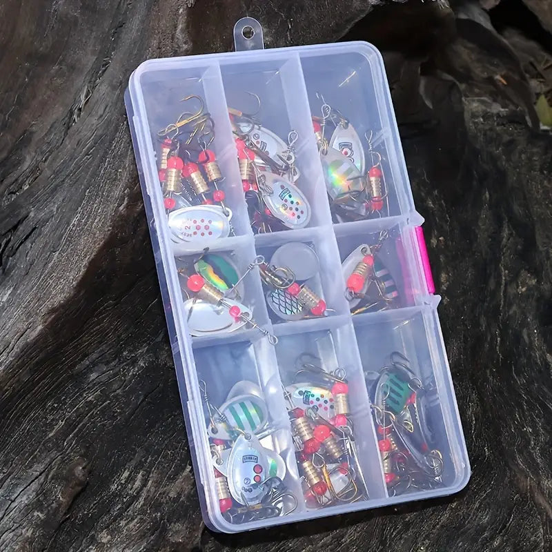 Fishing Blinker Set - 11 of 31 pieces