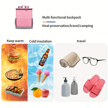 Cooler Backpack for 24 Cans – Ideal for Beach, Camping and Picnics