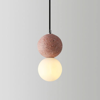 Valentina moderne kuleformet LED-pendellampe