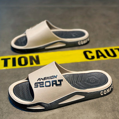 Anti-Slip Men's Sports Slippers for Maximum Comfort