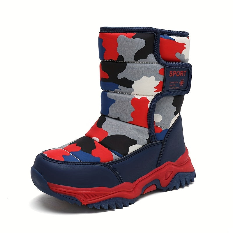 Warm cosy ankle boots for boys & girls - Kyan
