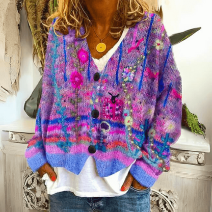 Cardigan lavorato a maglia
