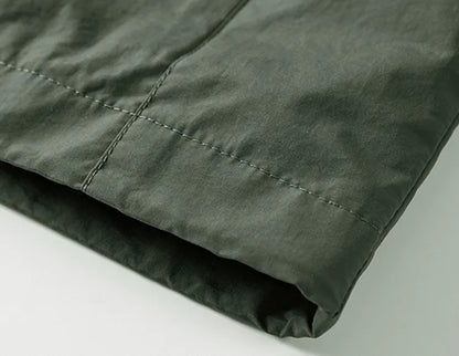 Waterproof Outdoor Men's Jacket with Detachable Hood