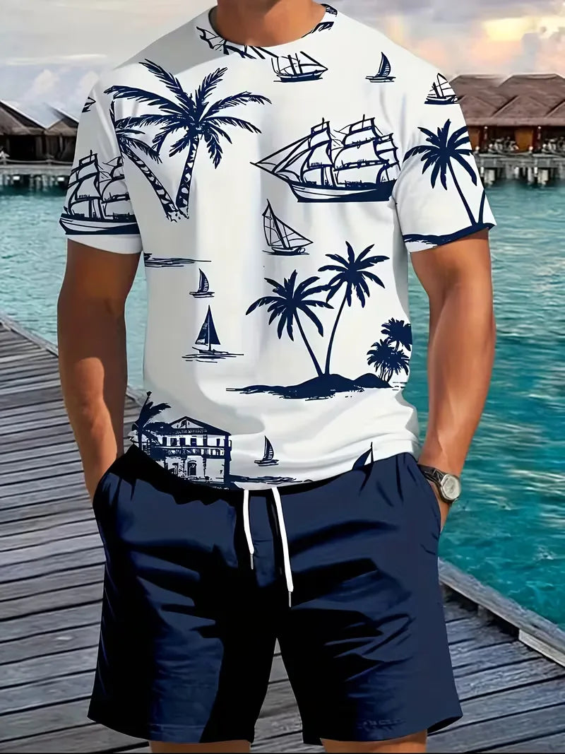 Ensemble de vêtements d'été avec impression 3D