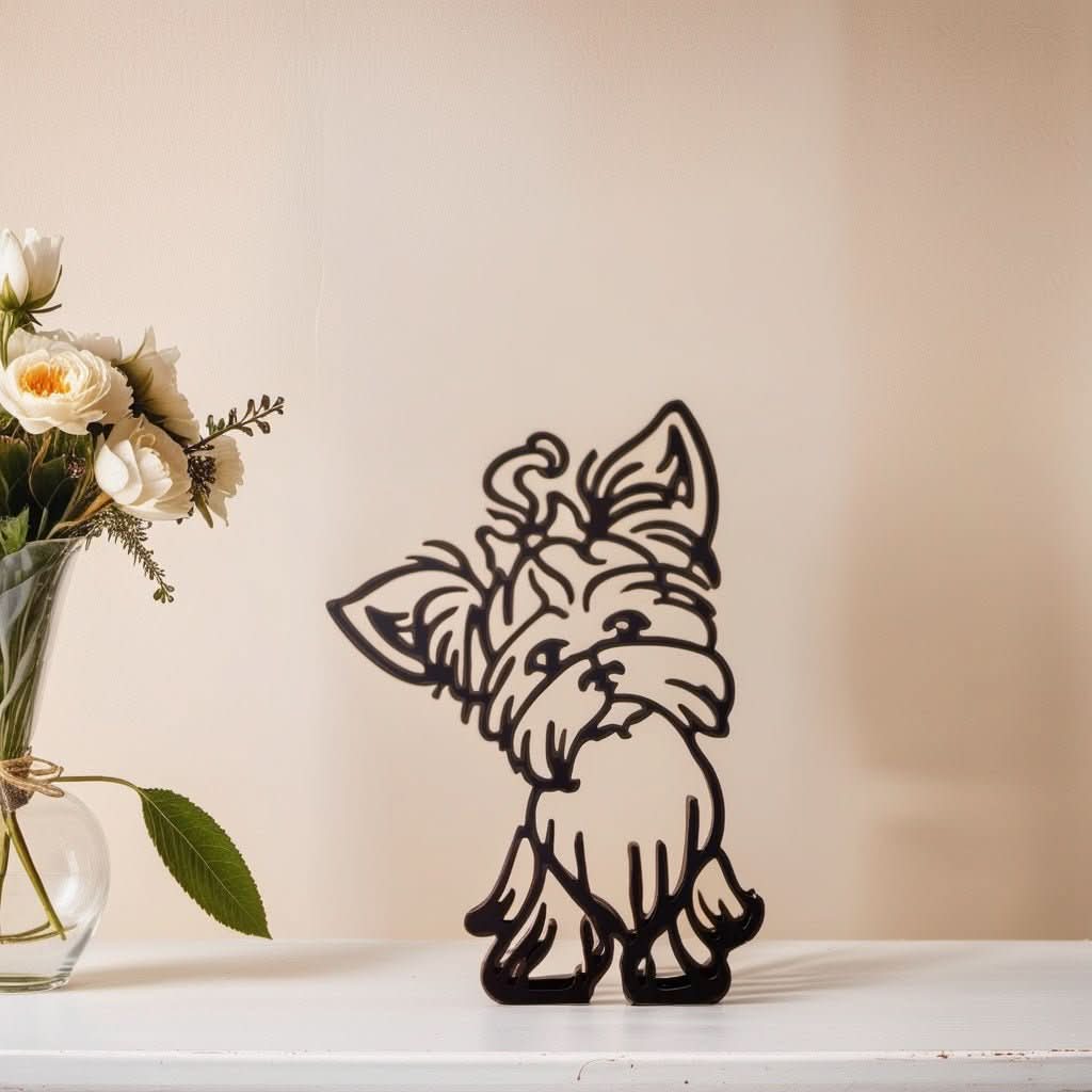 Abstract Dog Sculptures