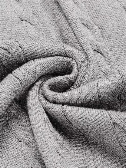 Gilet sans manches en tricot avec col en V