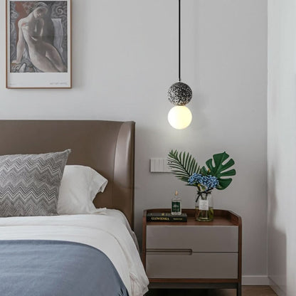 Valentina moderne kuleformet LED-pendellampe