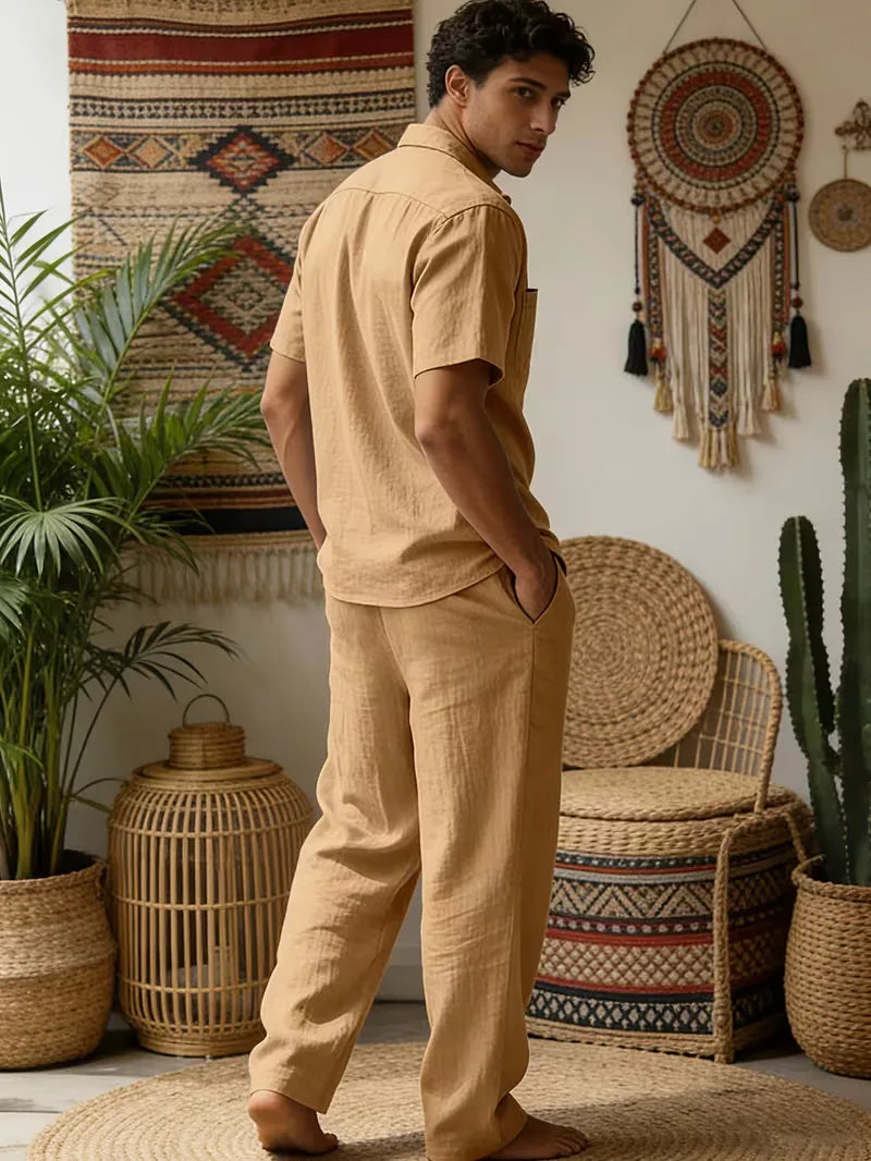 Ensemble de vêtements décontractés d'été pour hommes