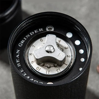 Verstellbare Kaffeemühle - Manuell - Doppeltes Lagerdesign - Perfekte Mahlergebnisse