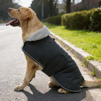 Cappotto per cani con fodera calda, adatto a diverse razze e ideale per l'inverno