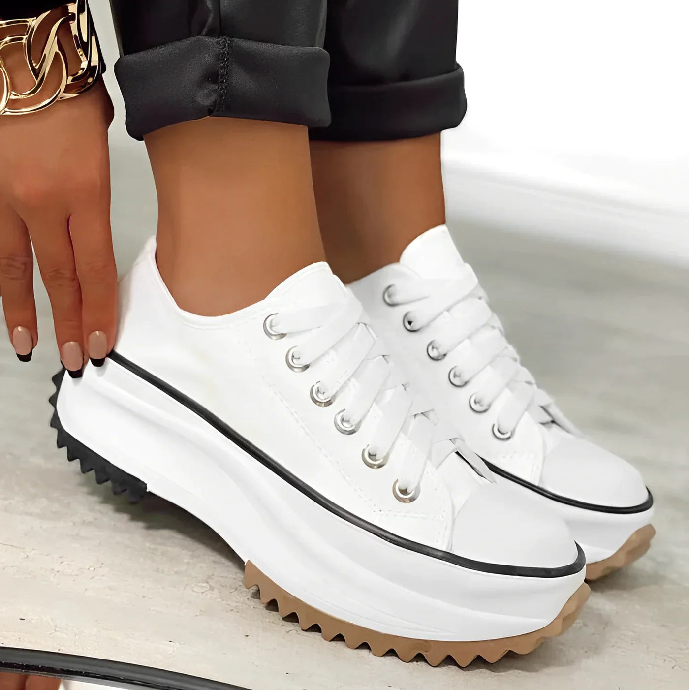 Sneakers with Thick Sole for Women - Brenda