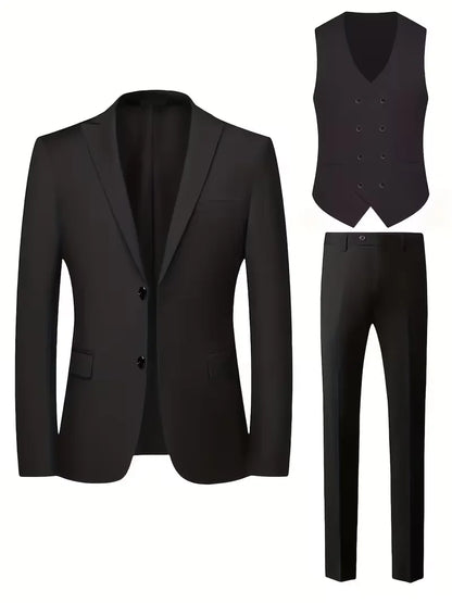 Costume trois pièces coupe slim