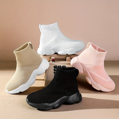 Boys' and Girls' Sock Shoes - Breathable Woven Shoes - Lucky