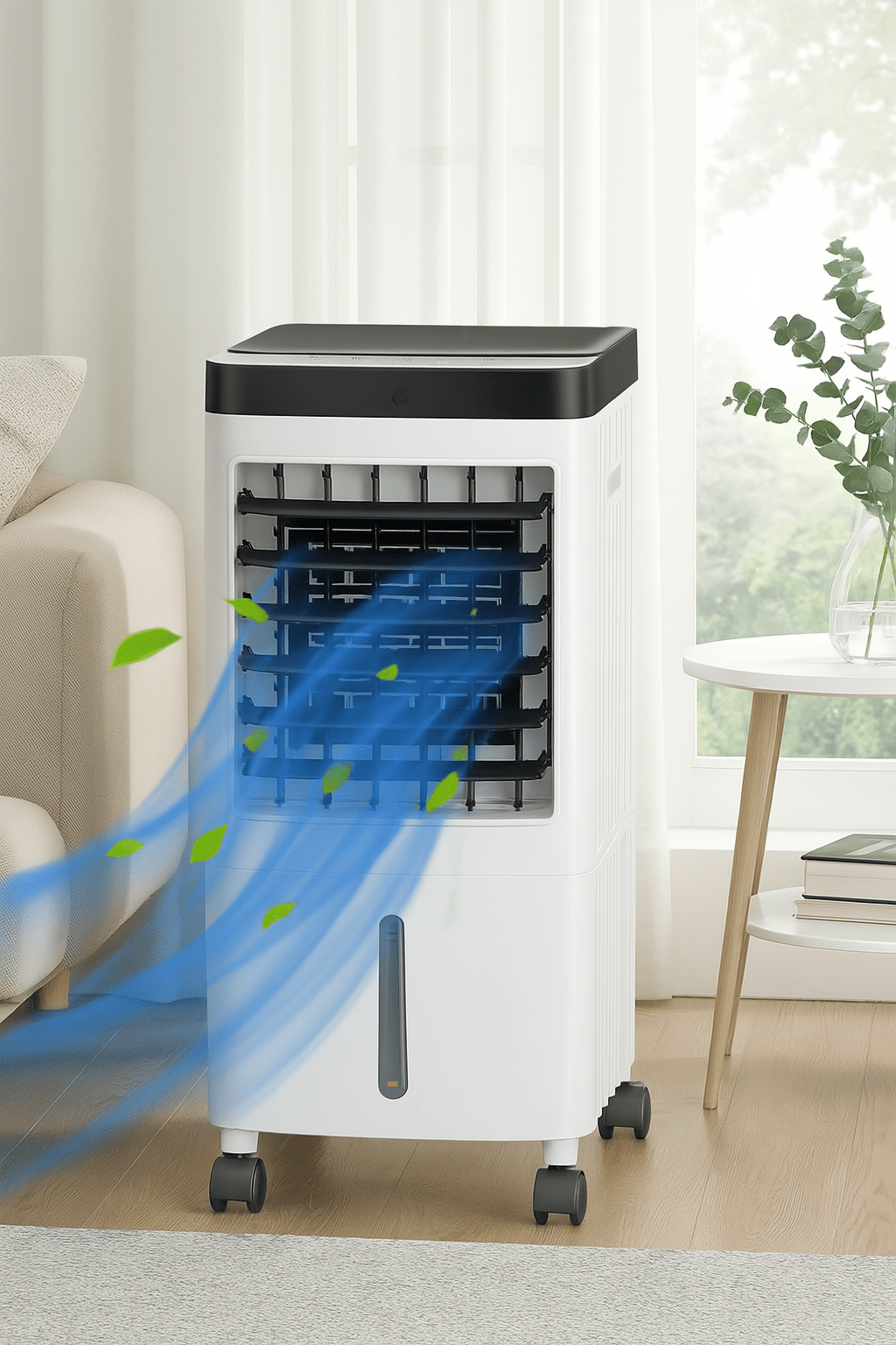 Portable Air Cooler 6L with Remote Control and Timer