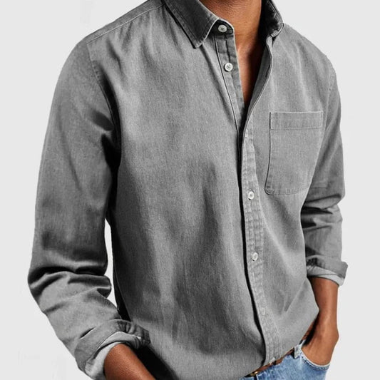 Camisa de mezclilla para hombre - Alexander