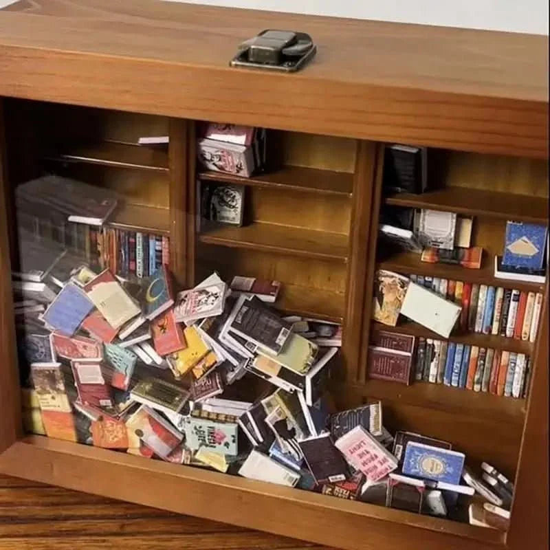 Estantería para libros sobre la ansiedad