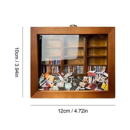 Estantería para libros sobre la ansiedad