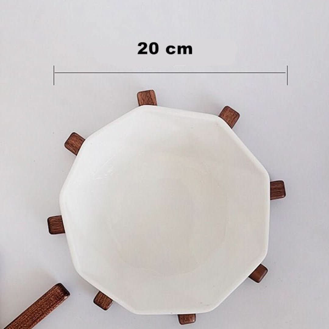 Taiteelliset pähkinäpuualusetit