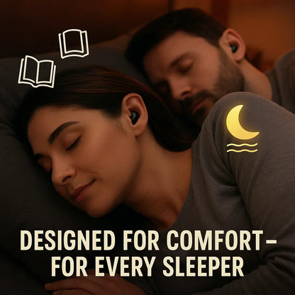Tapones para dormir DreamBeats - comodidad invisible con cancelación de ruido