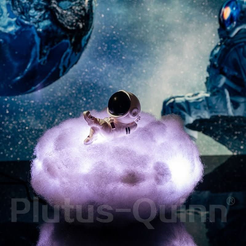 Astronautti-LED-valaisin | värikäs pilvi