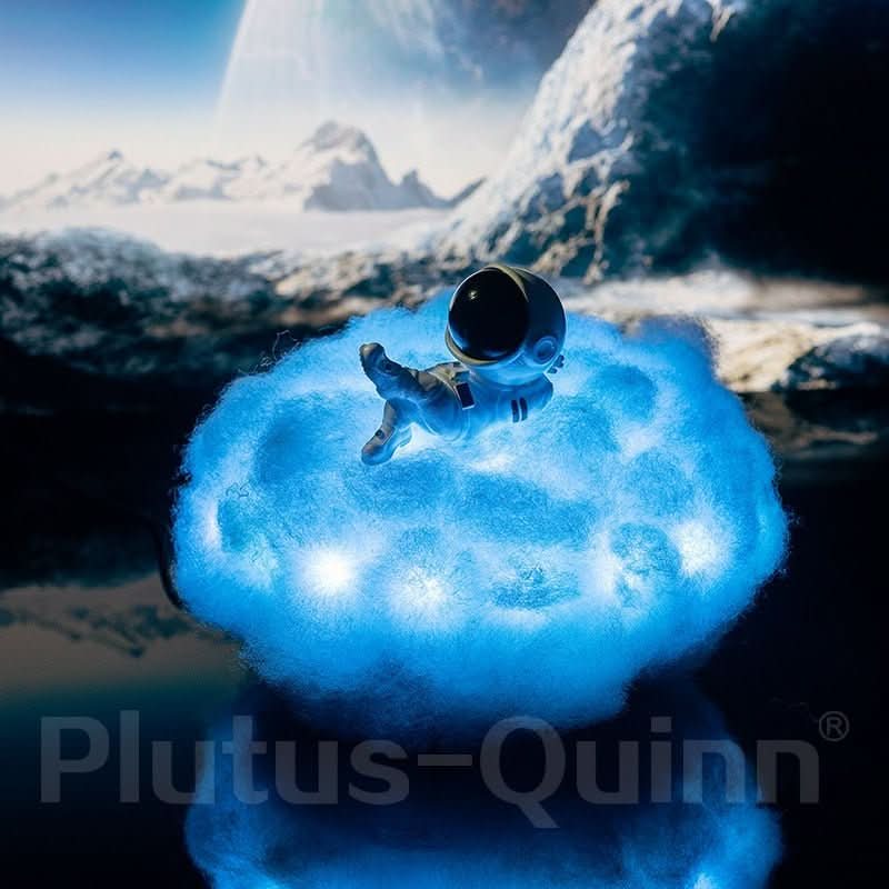 Astronautti-LED-valaisin | värikäs pilvi