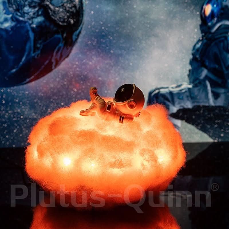 Astronautti-LED-valaisin | värikäs pilvi