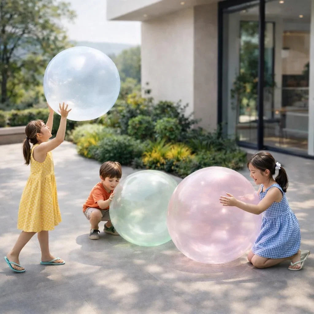 Inflatable Play Ball for Children and Adults for Outdoor Fun in the Summer