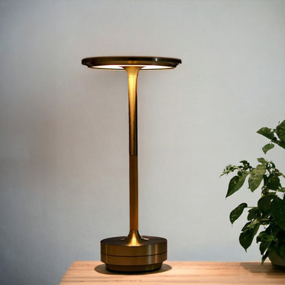 Lámpara de mesa Aura Luxe – Diseño moderno con luz cálida y regulable