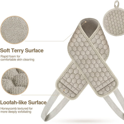 Brosse dorsale confortable pour un nettoyage en profondeur – pratique et revigorante