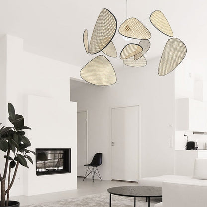 Lampada a sospensione in rattan di bambù - Stile sostenibile per ogni ambiente