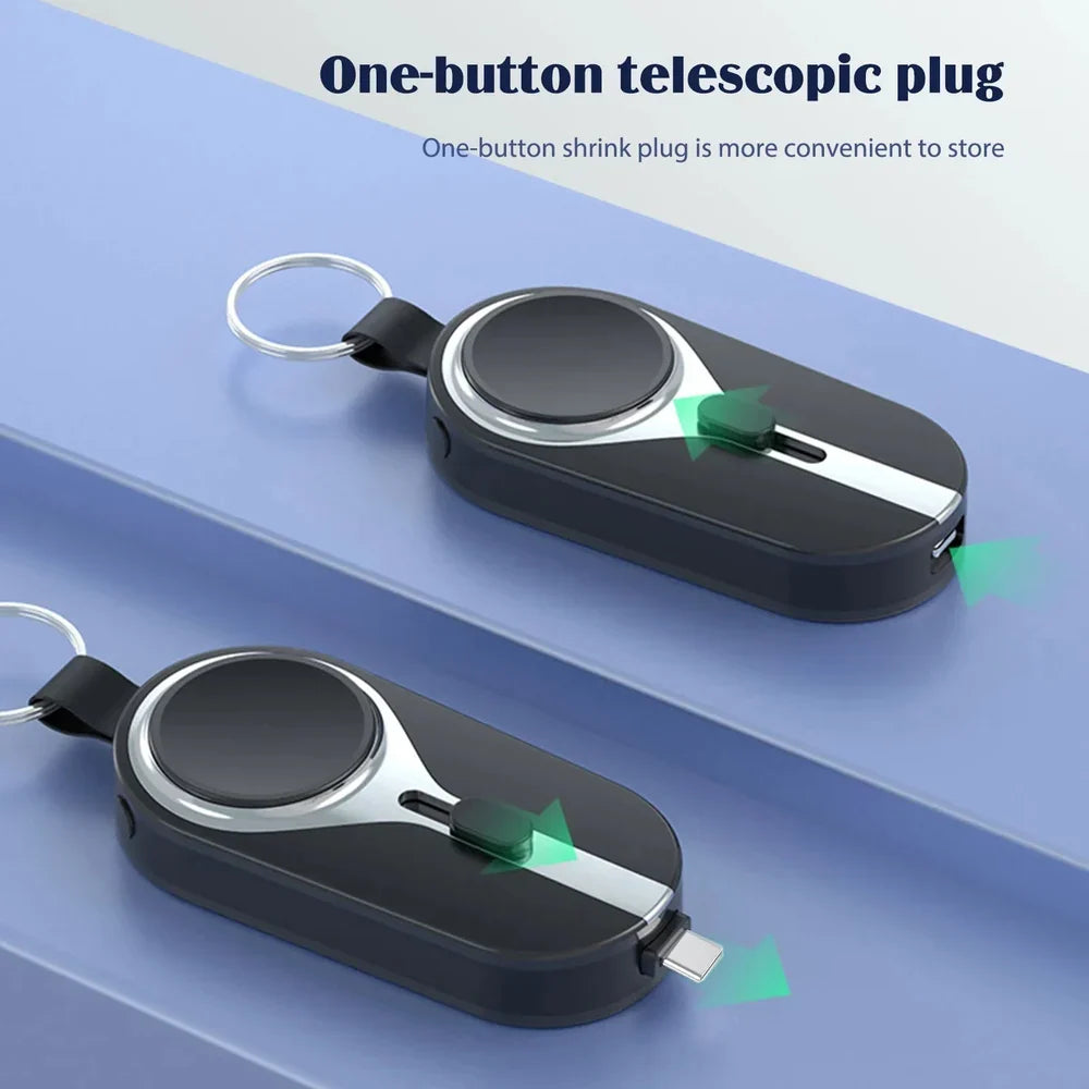 Clip di ricarica wireless compatta - Alimentatore pratico e portatile