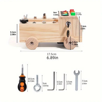 Montessori Busy Board - Learn & Play with LEDs - Creative Development