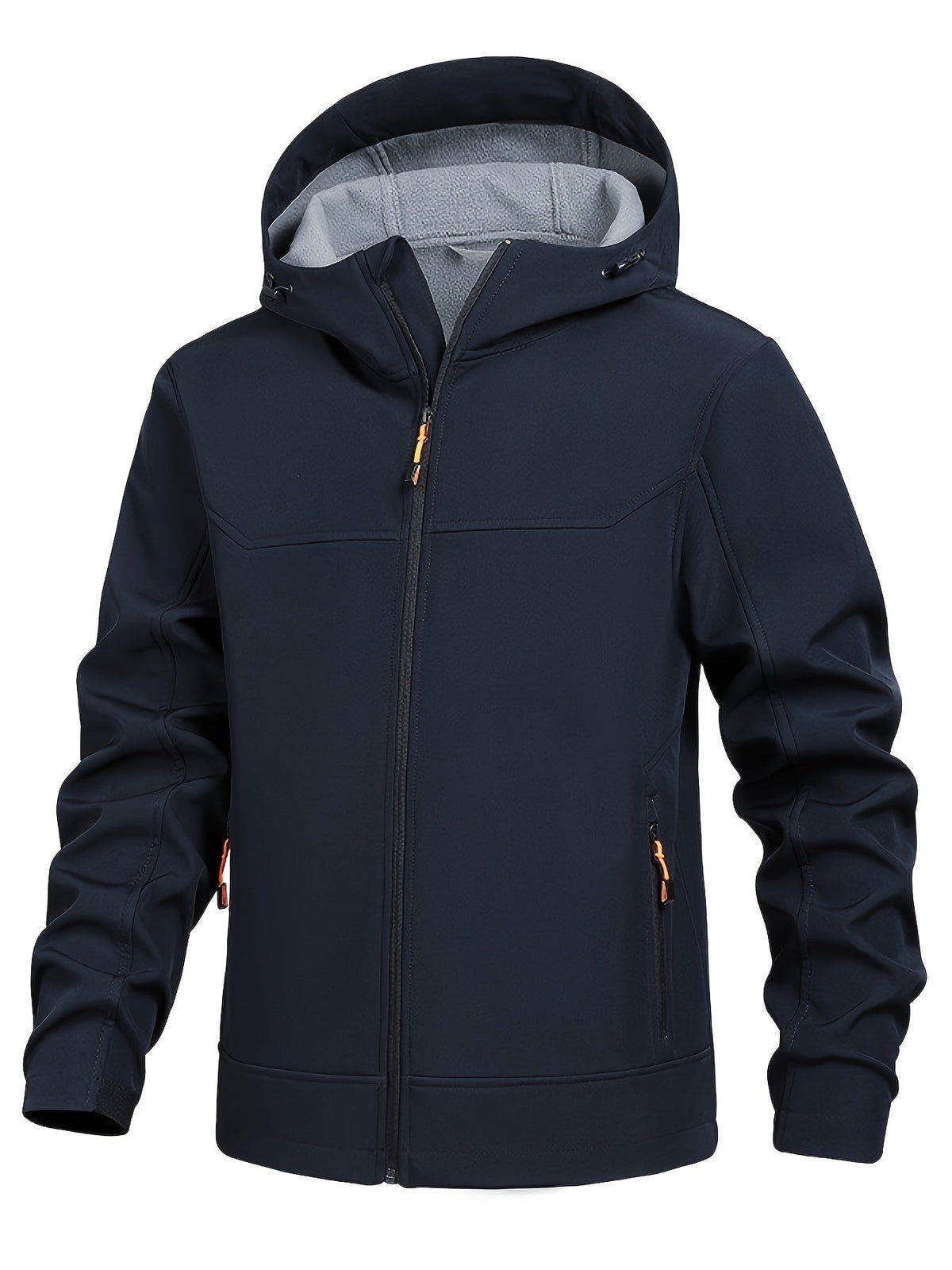 Men's Outdoor Softshell Jacket with Hood – Quick-Drying and Windproof