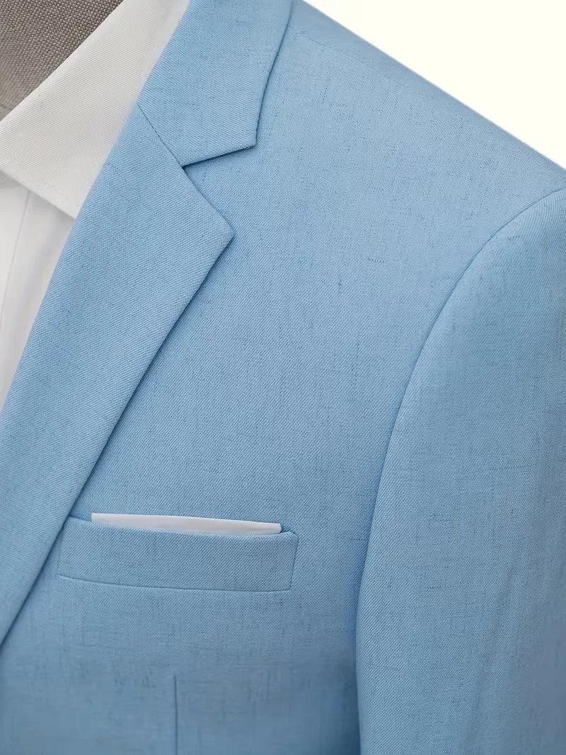 Linen Blazer Slim Fit