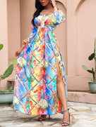 Rebecca - Zomerse jurk met blote schouders