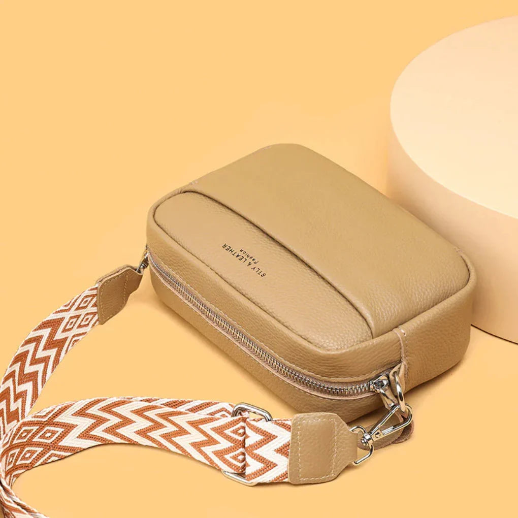 Handbags made of genuine leather for women