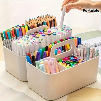 Multifunctionele bureau-organizer met handvat - netjes en praktisch ontwerp