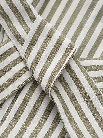 Chemise décontractée rayée