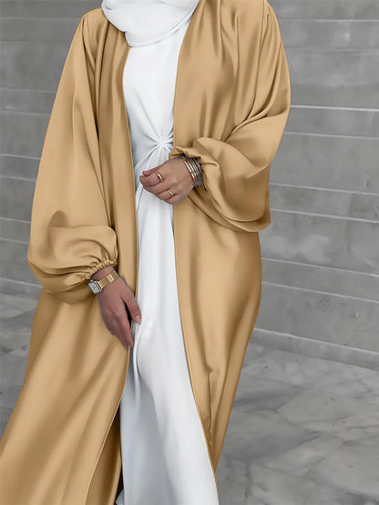 Elegantes Abaya-Kleid mit Gürtel – Eva