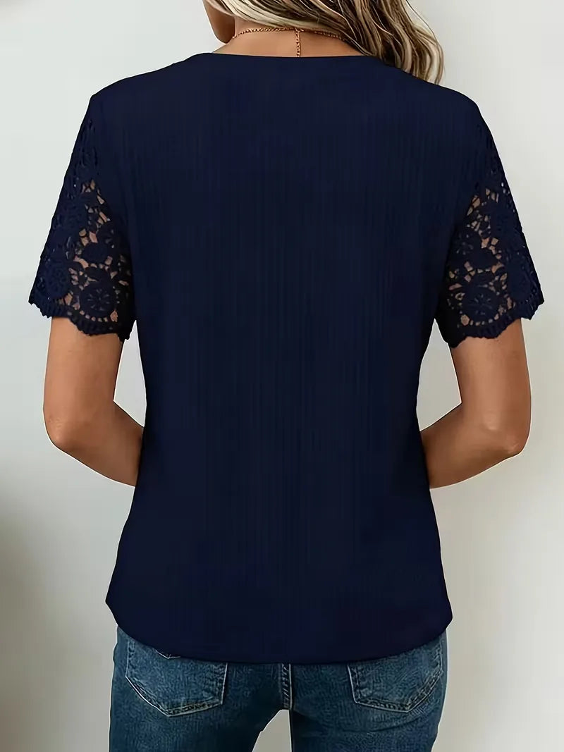 Lace Detail T-shirt